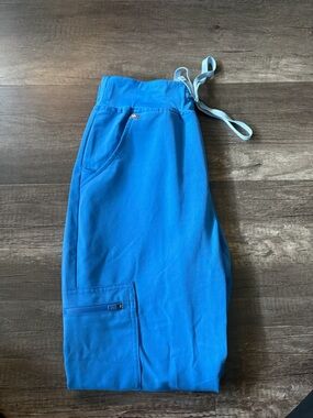 FIGS Scrub Pants in Bright Blue